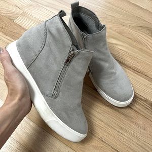 Wedge sneakers size 10, bootie sneakers